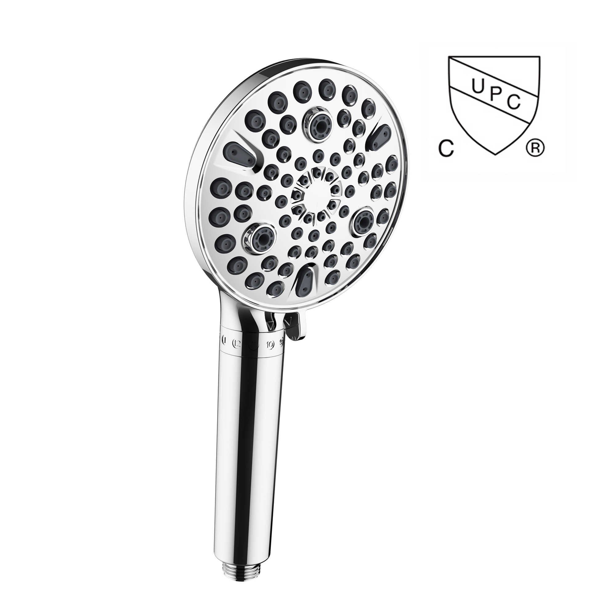 High pressure fan filter shower head faucet